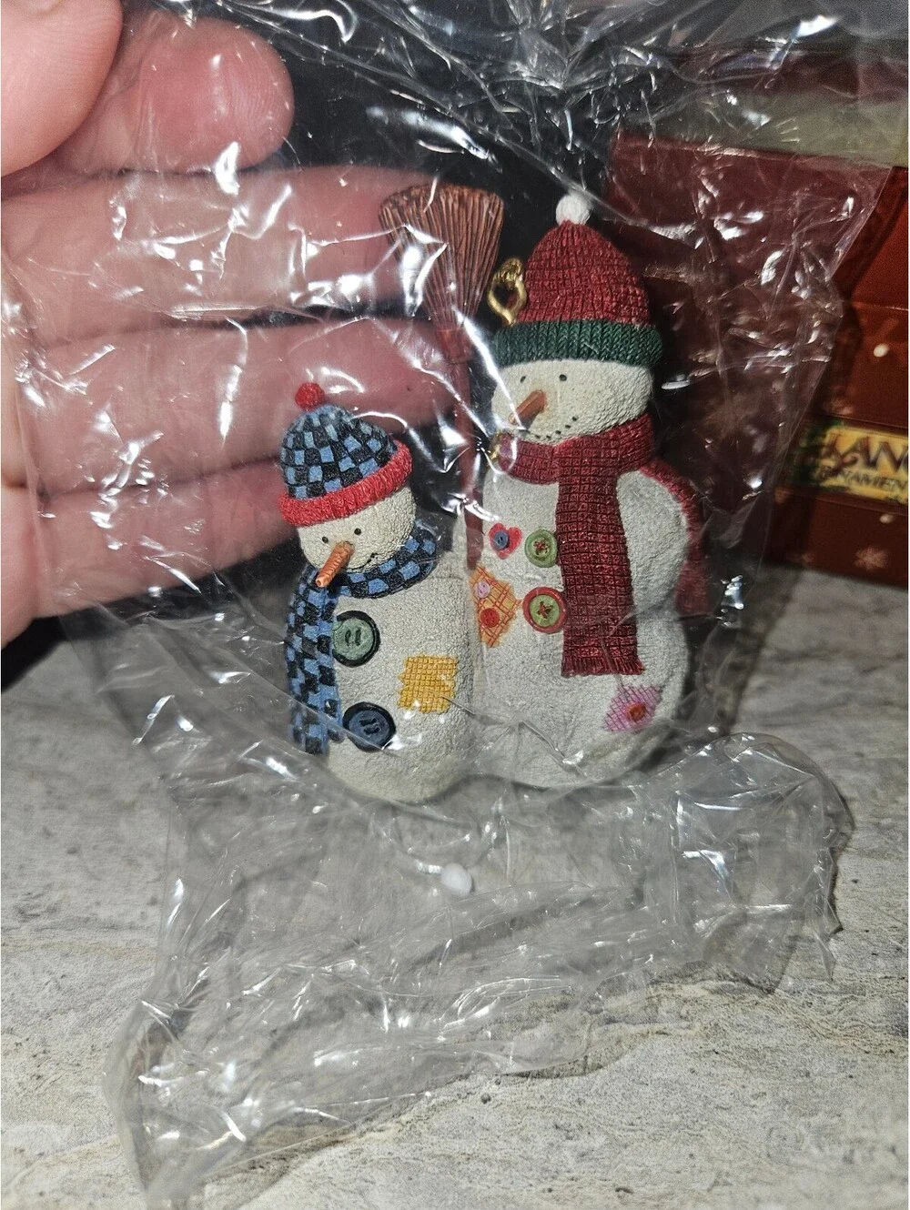 Lang snowman ornament